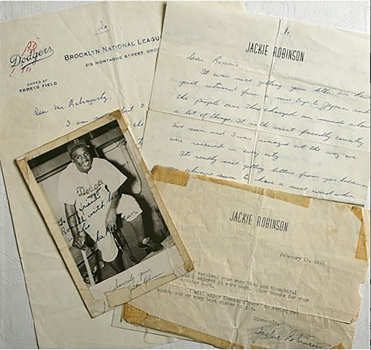 1969 "Jackie Robinson Baseball Dodgers" "Army v Navy  Football" clipping 7x4”