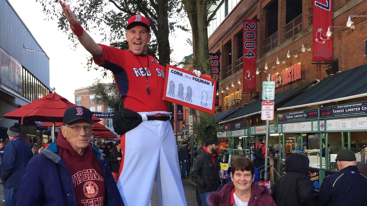 Meet the tallest Red Sox fan in the world