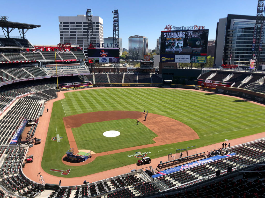 Braves Home Opener Simply A Fan