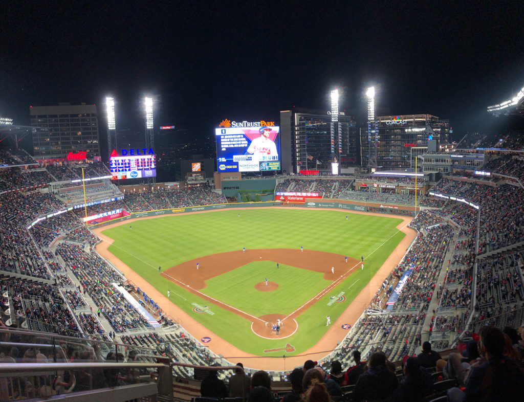 Braves Home Opener Simply A Fan